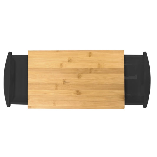 Tagliere in bamboo con vassoio estraibile