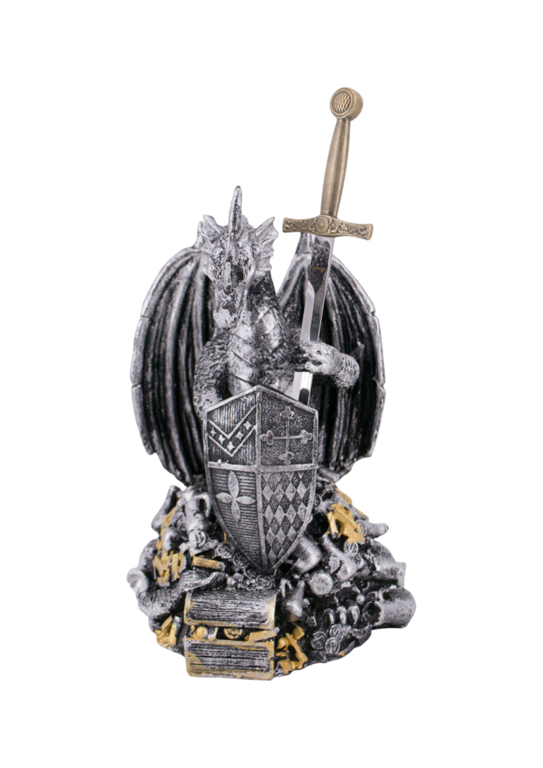 Spada Excalibur con base decorativa 30cm