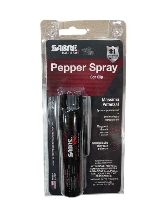 Spray al peperoncino Sabre.