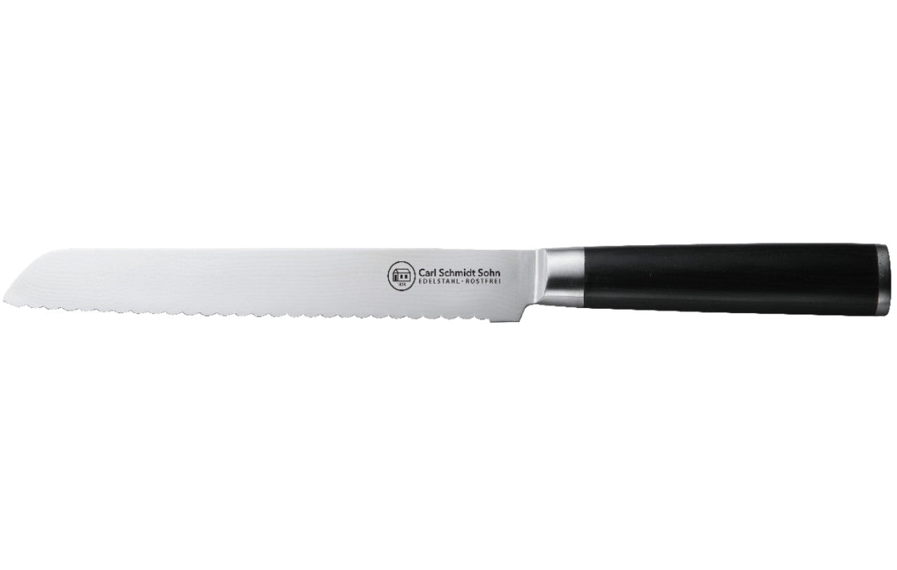 Coltello da pane in damasco 18cm