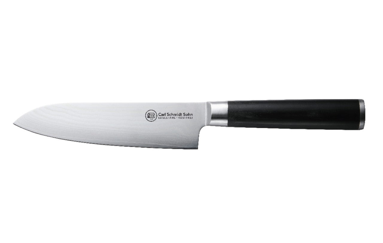 Coltello santoku in damasco 18cm