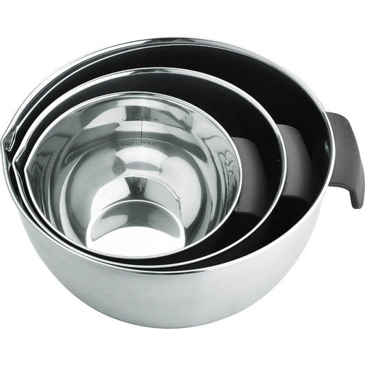 Set 3 Bowls Inox