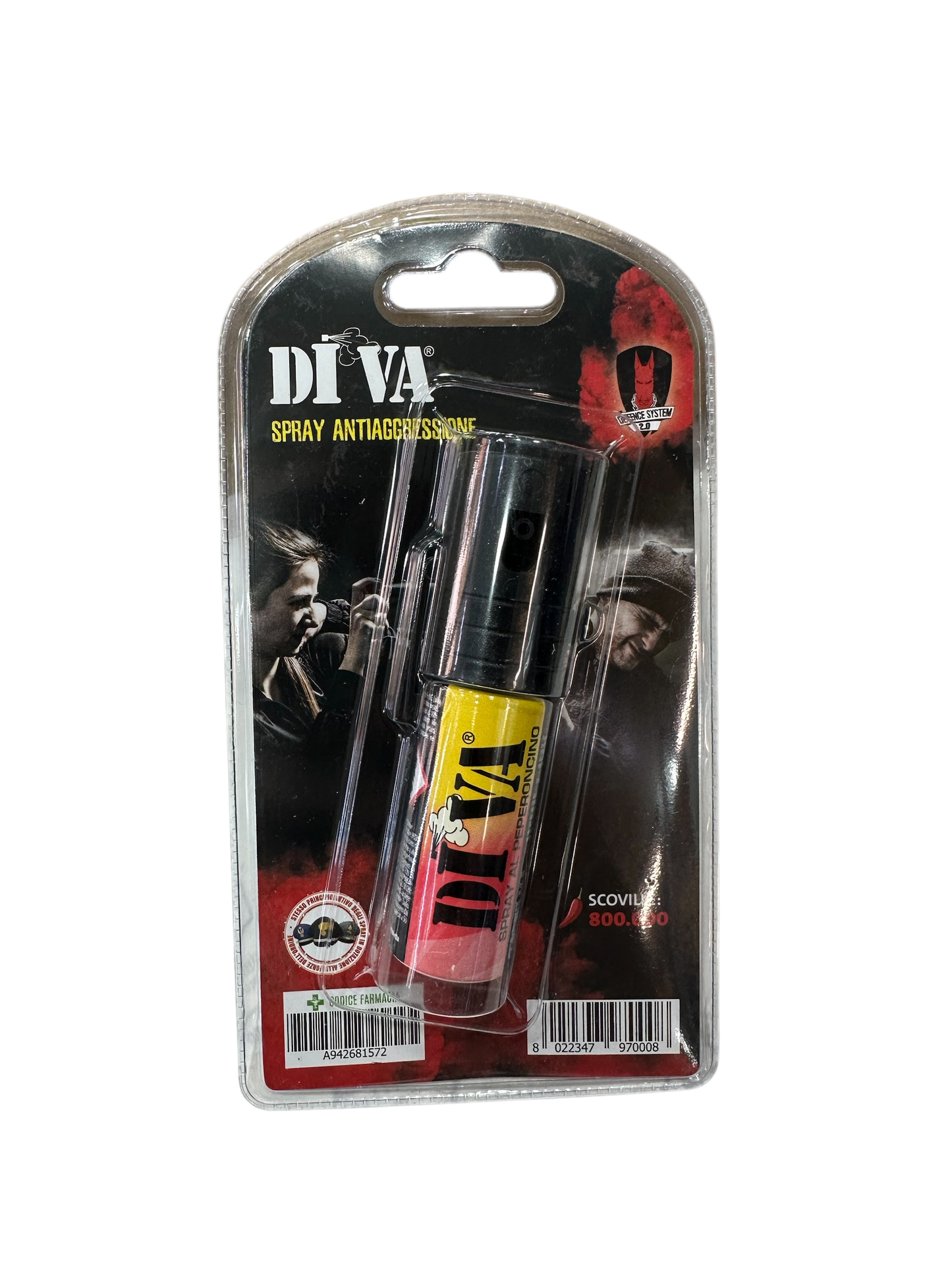 Spray al peperoncino DIVA