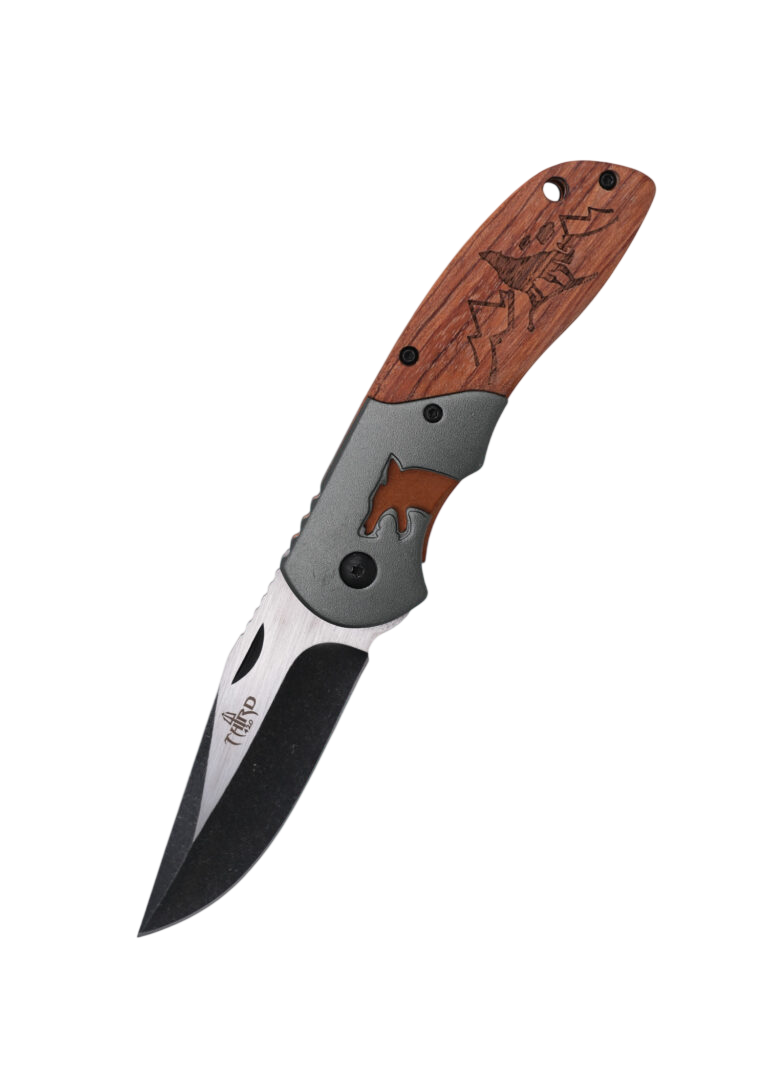 Coltello tascabile Lupo 9cm