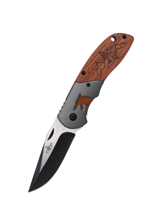 Coltello tascabile Lupo 9cm