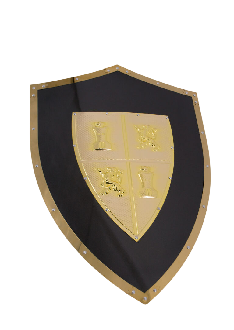 Scudo con stemma di Castiglia e León