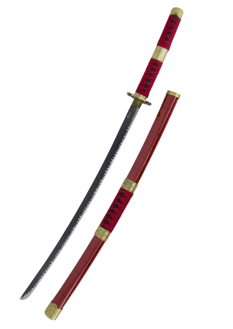 Katana Sandai Kitetsu di Zoro - One Piece 103cm