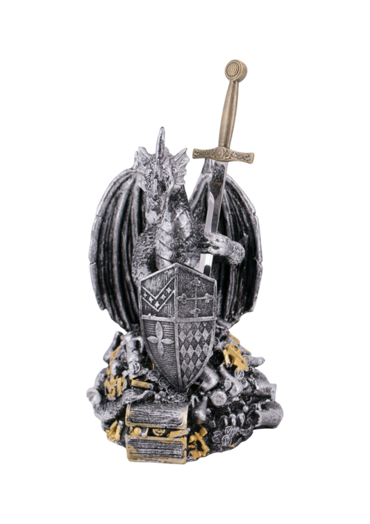 Spada Excalibur con base decorativa 30cm