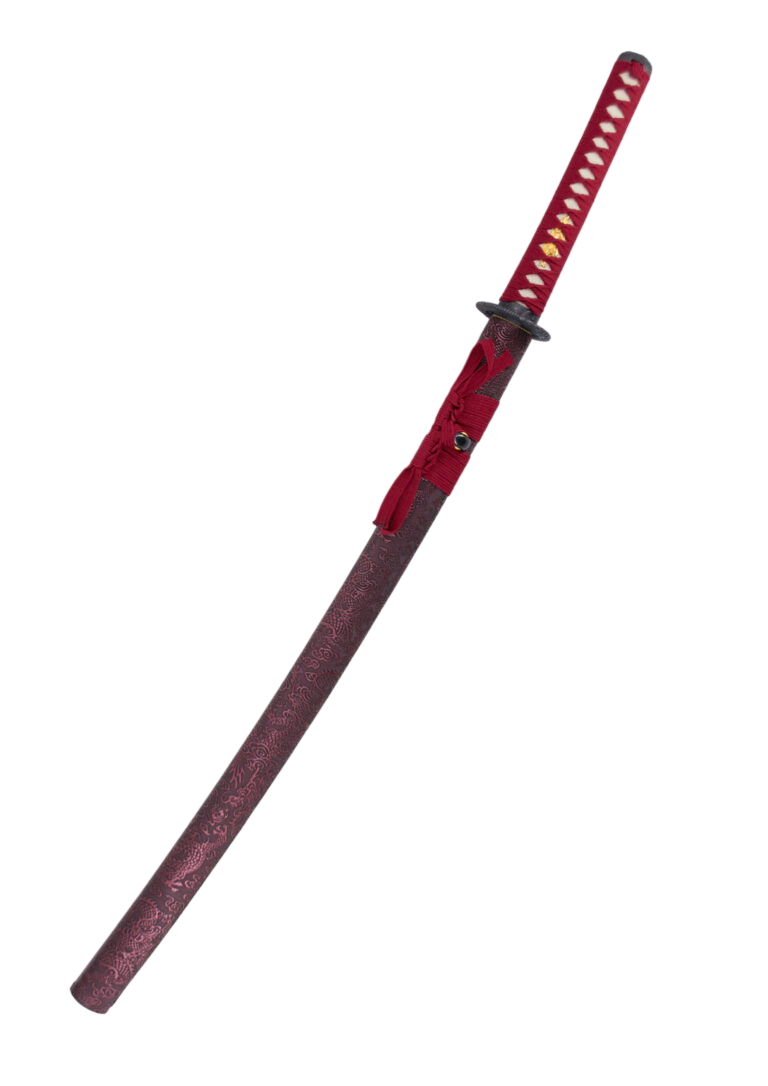 Katana decorativa in carbonio 104cm