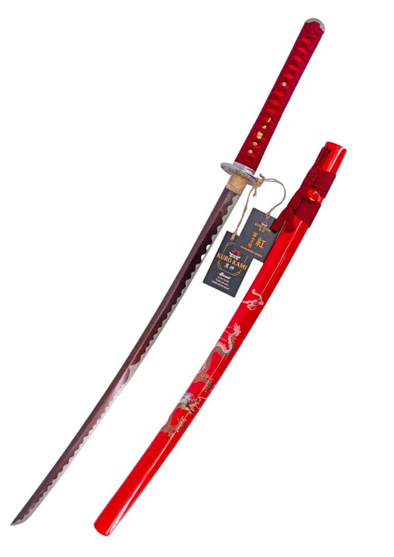 Katana KURO KAMI in damasco 105cm